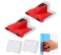 Targonix Paint Edger Tool Set 2 Pcs Cutting in Tools with Replaceable Red Corner Brush Ergonomic Handle for Painting Walls Ceilings and Fences