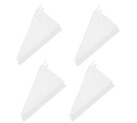 Targonix Reusable Piping Bags Set of 4, Large EVA Silicone Icing Bags for Cake Decorating and Pastry Filling, Durable Non-Slip Frosting Bags for Cupcakes Cookies Desserts and Bakery Use
