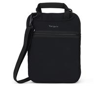 Targus 11.6-12 inch Laptop Case Vertical Messenger Bag or Tablet Carrying Case Travel Laptop Bag with Hideaway Handles, Cross Shoulder Strap Convertible Sleeve/Shoulder Bag Design, Black (TSS912)