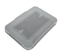 Targus 18” Dual Fan Laptop Cooling Pad with Adjustable Stand Powerful Fans for Maximum Heat Dissipation, Padded Base Laptop Cooler with Quiet Laptop Fan via USB-A Cable with Ergonomic Tilt (AWE90GL)