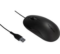 Targus 3-Button USB Full-Size Optical Mouse with 6-Foot USB Cord, Black (AMU81USZ)