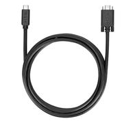 Targus ACC1121GLX USB-C to USB-C 10Gbps Screw-In Cable - 1m, Black