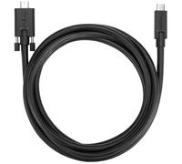 Targus ACC1122GLX USB-C to USB-C 10Gbps Screw-In Cable - 1.8m, Black