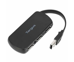 Targus ACH111EU 4-Port USB Hub - Black