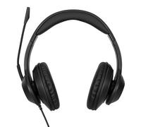 Targus AEH102GL headphones/headset Wired Head-band Calls/Music USB Type-A Black
