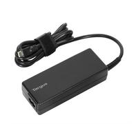 Targus APA108EU. Purpose: Laptop Power supply type: Indoor Output power: 100 W. Product colour: Black. Cable length: 1.5 m Width: 192 mm Depth: 170 mm. Quantity per pack: 1 pc(s). Country of origin: C
