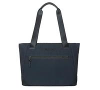 Targus Avila Tote Bag for Women, Fits 15-16” Laptops - Stylish Work Tote, Recycled Material, Water-Resistant, Zippered Pockets, Trolley Strap, Midnight, TBA00102GL