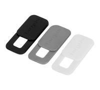 Targus Spy Guard Universal Securtiy Webcam Cover - 3 Pack - Black/Gray/White (AWH025GL)
