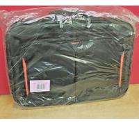 Targus Classic+ Clamshell Bag for 18" Laptop - Black / Red, Black