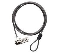 Targus DEFCON T-Lock Resettable Combination Cable Lock for Laptop Computer and Desktop Security Cable (PA410E)