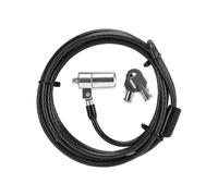 Targus Defcon Security Cable Laptop Key Lock Cable Black Silver 1.85m ASP48EU