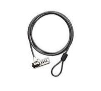 Targus DEFCON T-Lock Resettable Combo Cable Lock for Laptop Computer and Desktop Security (PA410U)