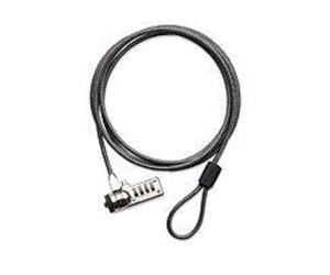 Targus DEFCON T-Lock Resettable Combo Cable Lock for Laptop Computer and Desktop Security (PA410U)