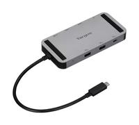 Targus DOCK429GL laptop dock/port replicator Wired USB4 Silver