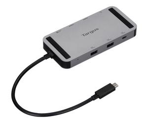 Targus DOCK429GL laptop dock/port replicator Wired USB4 Silver