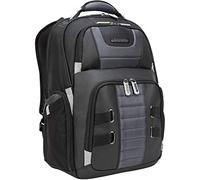 Targus DrifterTrek Backpack with USB Power Pass-Thru Port, Air-Mesh Back Support, Protective Cradle Fits 11.6-15.6-Inch Laptop, Black/Grey(TSB956GL)