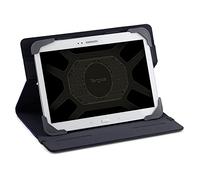 Targus Fit N' Grip 7-8-Inch Hands-Free Stand Rotating Protective Cover Case Universal Tablet Case fit Multi-Cases such as ASUS, Dell, HP, Samsung, Secure Closure, Blue (THZ66002GL)