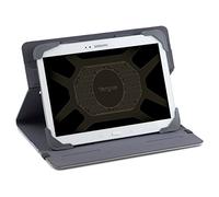 Targus Fit N' Grip 9.10-Inch Hands-Free Stand Rotating Protective Cover Case Universal Tablet Case fit Multi-Cases such as ASUS, Dell, HP, Samsung, Military Grade Drop- Safe Protection, Secure Closure, Blue (THZ66302GL)