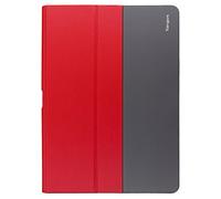 Targus Fit N' Grip 9.10-Inch Hands-Free Stand Rotating Protective Cover Case Universal Tablet Case fit Multi-Cases such as ASUS, Dell, HP, Samsung, Military Grade Drop- Safe Protection, Secure Closure, Red (THZ66103GL)