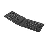 Targus Folding Ergonomic Keyboard Bluetooth Wireless Connection for Laptop, Tablet, Smartphone Antimicrobial (UK)
