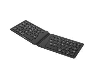 Targus Folding Ergonomic Keyboard Bluetooth Wireless Connection for Laptop, Tablet, Smartphone Antimicrobial (UK)