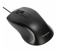 Targus Full-Size Optical Wired Mouse, Black (AMU81AMGL)