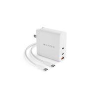 Hyper USB C Gan Wall Charger 140W, Multi-port, Portable, Compatible with MacBook, USB-C Laptop, iPhone and more