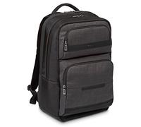 Targus Laptop Backpack, Fits Laptops Up To 16", CitySmart Advanced, Lightweight and Durable, Padded Straps, Trolley Strap, Black