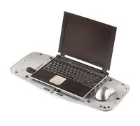 Targus Notebook Portable Lapdesk Laptop Accessory (Black, 450 g, 560 x 280 x 10 mm)