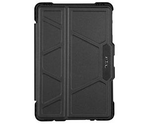 Targus Pro-Tek Samsung Galaxy S4 10.5-Inch (2018) Protective Rotating Case with Hands Free Standup Case, Drop- Safe Protection, Secure Closure, Water-resistant, Anti-Scratch, Black (THZ752GL)