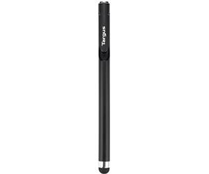 Targus Smooth Gliding Standard Stylus for Tablets, iPad, Smartphones and Touchscreen Devices, Black - Slim Durable Rubber Tip (AMM165US)
