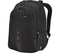 Targus Spruce EcoSmart Travel Laptop Backpack for 17 inch Laptops, TSA-Friendly Carry On Backpack Laptop Bag for Work and Travel, Black (TBB019US)