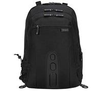Targus Travel Laptop Backpack for 15.6 inch Laptops, TSA Checkpoint-Friendly Carry On Travel Backpack for Women Men Business/College Laptop Bag for Work School Travel, Black (TBB013US)