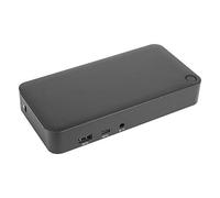 Targus Universal Docking Station, USB-C DV4K Supporting Dual Monitors, with 65W Power Delivery, Plus HDMI Ethernet and Audio Ports - Black (DOCK310EUZ)