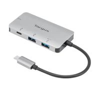 Targus ACH228 USB-C 2x USB-A+2x USB-C Silver