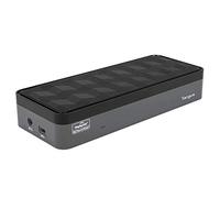 Targus USB C Universal Docking Station with Quad 4K(QV4K), Single 5K/Quad 4K UHD Display, 4 DisplayPort or 4 HDMI Ports, 100W Power Delivery