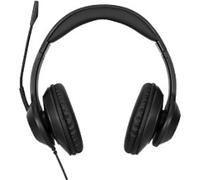 Targus AEH102GL headphones/headset Wired Head-band Calls/Music USB Type-A Black