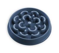 Tarhong Slow Chow Medallion Feeder Medium Blue 9.8Inch X 1.6Inch
