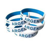 TARIFA UNITED Argentina Silicone Bracelet 5 Silicone Bracelets Argentina Bracelet Women's Flag Cool Things Men's Bracelets Rubber