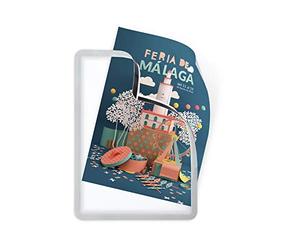 TARIFOLD A4 Magnetic Display Frame - Silver (Pack of 2)