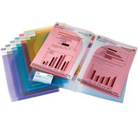 Tarifold presentation folder A4/A3 assorted colours - Pack of 12