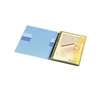 Djois Color Collection Document Wallet TA510229 A4 Velcro fastener PP (Polypropylene) 11 Holes Portrait 21 (W) x 29.7 (H) cm Assorted Pack of 12