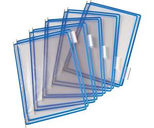 Tarifold Technique Pockets PVC for Info Stand A4 Black Ref 114007 [Pack of 10]