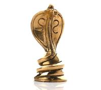 Tarini Gallery Brass Idol Sheshnag Naag Snake Devta for Pooja Mandir Temple Aarti with Carving Beautiful Shape Design Decorative Showpiece Gift Article(Nagaraj)