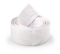 Tarini Gallery Dhoti Cotton White Belt Easy-To-Wear Adjustable for Dhoti Religious Occasion Wedding New Year Temple Puja Rituals Housewarming and Gifting (White)