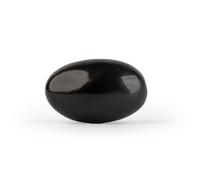 Tarini Gallery Shaligram Stone Natural Black Shiva Small Religious Stone Shila for Divine Blessings Pooja Temple Size 2 inches Approx. (Black Shaligram)