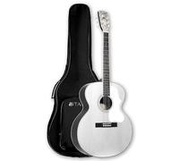 TARIO 42'' Acoustic Antique Jumbo Guitar Solid Spruce Top Mahogany Back and Sides Okoume Neck