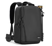 TARION Camera Backpack Bag DSLR - Large Camera Rucksack with 15.6'' Laptop Sleeve Waterproof Raincover Slim Photography Camera Bag Side & Back Access Travel Photo Bag for DSLR SLR Lenses TR-XL Black