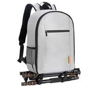 TARION Camera Backpack Bag for Photographers: DSLR Camera Bag with Laptop Compartment Waterproof Raincover Travel Photo Backpack Bag Case Grey TB-M