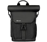 TARION Camera Backpack Rolltop Photography Backpack with Removable Laptop Case 2 in 1 Large Capacity Camera Bag with Waterproof Rain Cover for DSLR SLR Cameras (SP-01 Black)